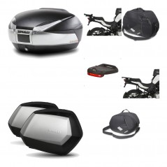 Lateral cases + back trunk + big top fitting + accessories + 3p hardware  SH48 T