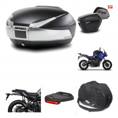 Lateral cases + back trunk + big top fitting + accessories + 3p hardware  SH48 T
