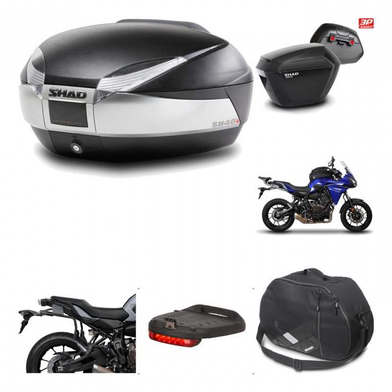 Lateral cases + back trunk + big top fitting + accessories + 3p hardware  SH48 T