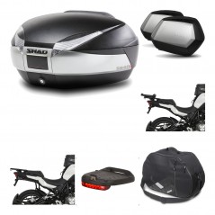 Lateral cases + back trunk + big top fitting + accessories + 3p hardware  SH48 T