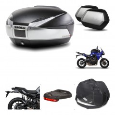 Lateral cases + back trunk + big top fitting + accessories + 3p hardware  SH48 T