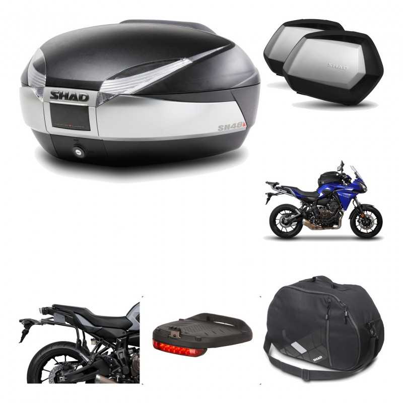 Lateral cases + back trunk + big top fitting + accessories + 3p hardware  SH48 T