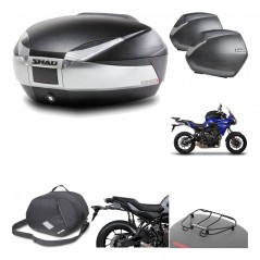 Lateral cases + back trunk + big top fitting + accessories + 3p hardware  SH48 T