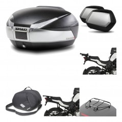 Lateral cases + back trunk + big top fitting + accessories + 3p hardware  SH48 T