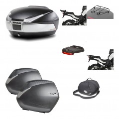 Lateral cases + back trunk + big top fitting + accessories + 3p hardware  SH48 T