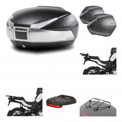 Lateral cases + back trunk + big top fitting + accessories + 3p hardware  SH48 T