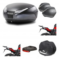 Lateral cases + back trunk + big top fitting + accessories + 3p hardware  SH48 D