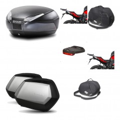 Lateral cases + back trunk + big top fitting + accessories + 3p hardware  SH48 D