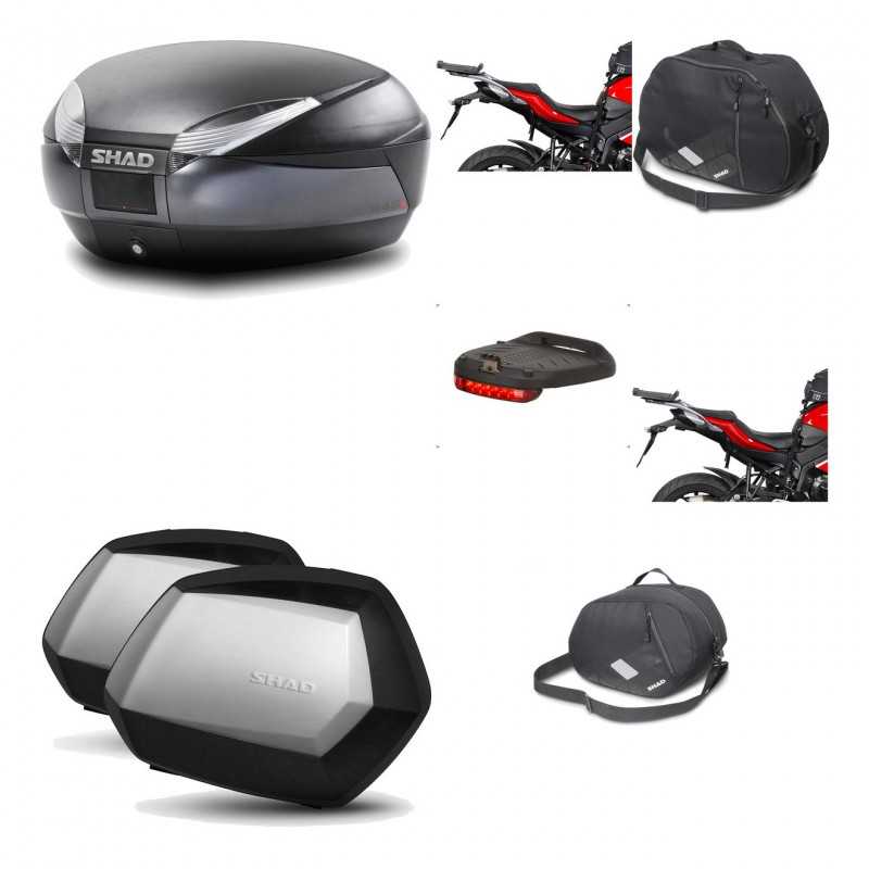Lateral cases + back trunk + big top fitting + accessories + 3p hardware  SH48 D