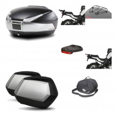 Lateral cases + back trunk + big top fitting + accessories + 3p hardware  SH48 T