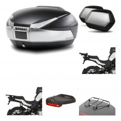 Lateral cases + back trunk + big top fitting + accessories + 3p hardware  SH48 T