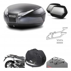 Lateral cases + back trunk + big top fitting + accessories + 3p hardware  SH48 D