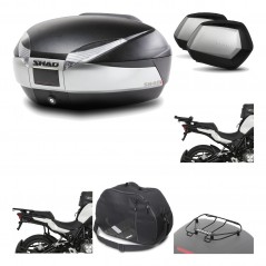 Lateral cases + back trunk + big top fitting + accessories + 3p hardware  SH48 T
