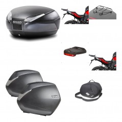 Lateral cases + back trunk + big top fitting + accessories + 3p hardware  SH48 D