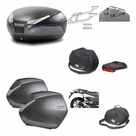 Lateral cases + back trunk + big top fitting + accessories + 3p hardware  SH48 D