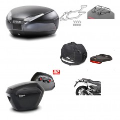 Lateral cases + back trunk + big top fitting + accessories + 3p hardware  SH48 D
