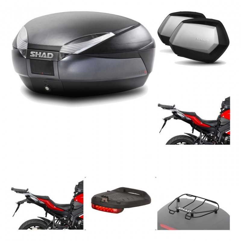 Lateral cases + back trunk + big top fitting + accessories + 3p hardware  SH48 D