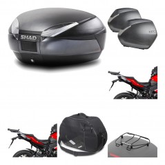 Lateral cases + back trunk + big top fitting + accessories + 3p hardware  SH48 D