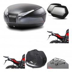 Lateral cases + back trunk + big top fitting + accessories + 3p hardware  SH48 D