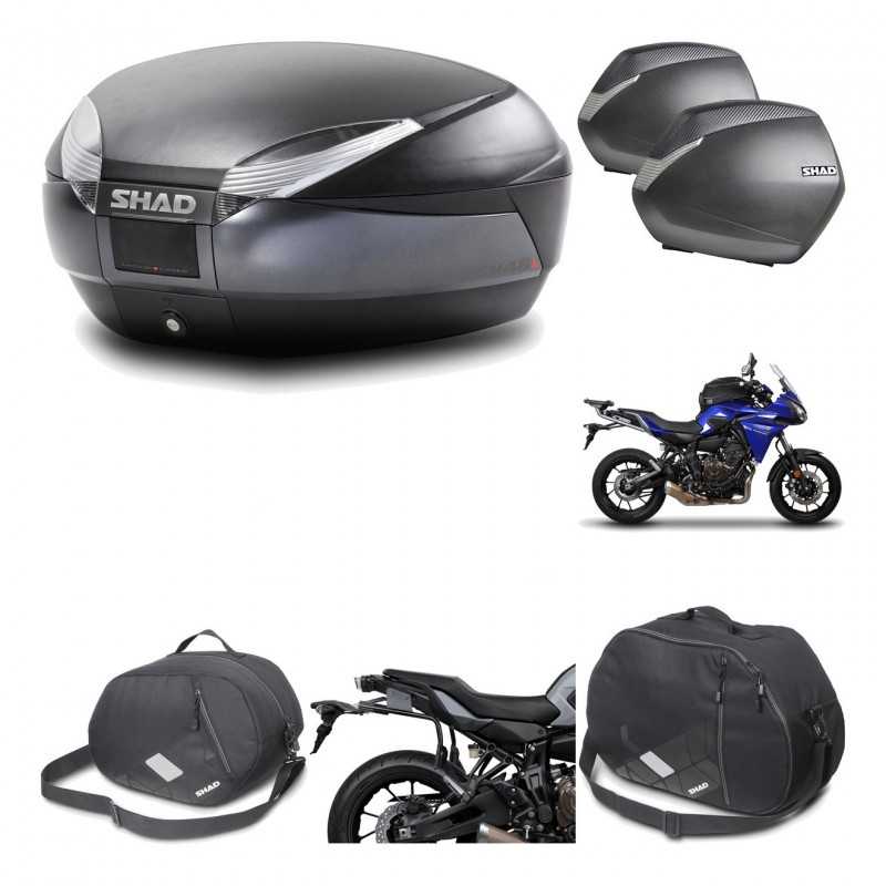 Lateral cases + back trunk + big top fitting + accessories + 3p hardware  SH48 D