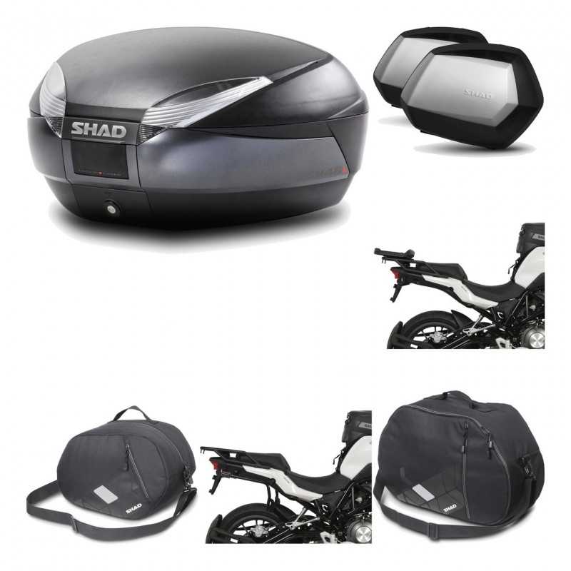 Lateral cases + back trunk + big top fitting + accessories + 3p hardware  SH48 D