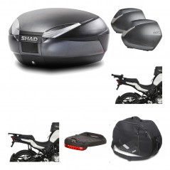 Lateral cases + back trunk + big top fitting + accessories + 3p hardware  SH48 D