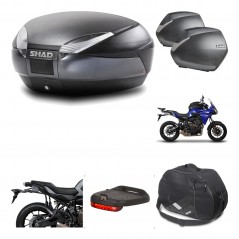 Lateral cases + back trunk + big top fitting + accessories + 3p hardware  SH48 D