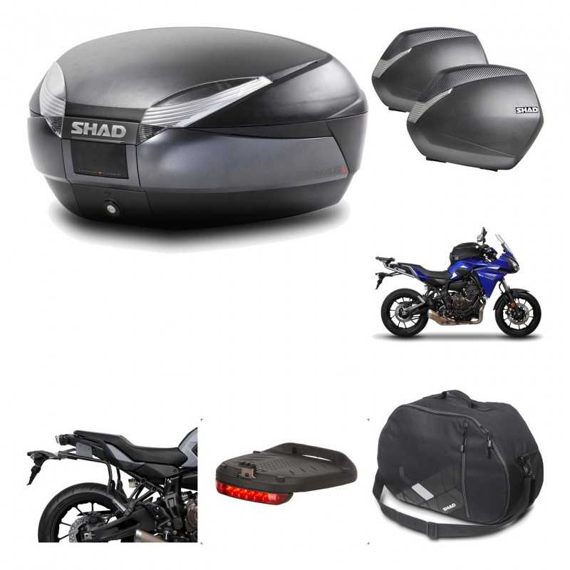 Lateral cases + back trunk + big top fitting + accessories + 3p hardware  SH48 D