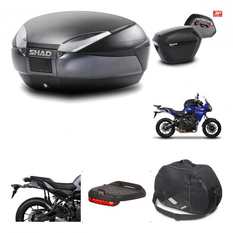 Lateral cases + back trunk + big top fitting + accessories + 3p hardware  SH48 D