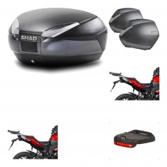 Lateral cases + back trunk + big top fitting + brake light + 3p hardware  SH48 D
