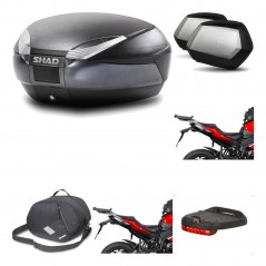 Lateral cases + back trunk + big top fitting + accessories + 3p hardware  SH48 D