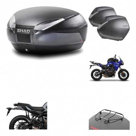 Lateral cases + back trunk + big top fitting + top grid rack + 3p hardware  SH48