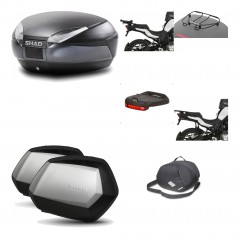 Lateral cases + back trunk + big top fitting + accessories + 3p hardware  SH48 D