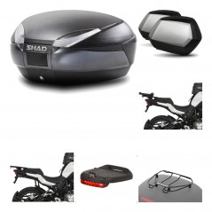 Lateral cases + back trunk + big top fitting + accessories + 3p hardware  SH48 D