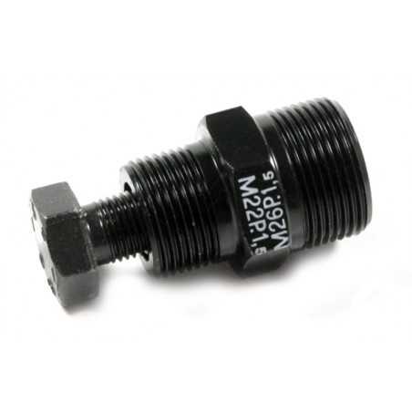 Extractor, double thread, external, steering wheel, magnetic Ø22x26 1,5