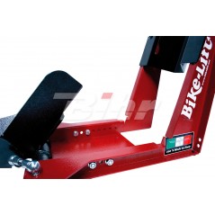 BIKE LIFT Bloca-rueda taller universal regulable AUTOMATICO soporte delantero moto sujecci 29523