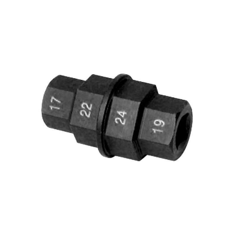 4 hexagons tool to fix front wheel hitch  17-19-22-24mm