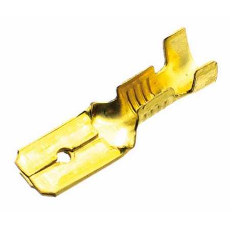 V PARTS Terminal electrico cable macho plano envase de 10pz 18563