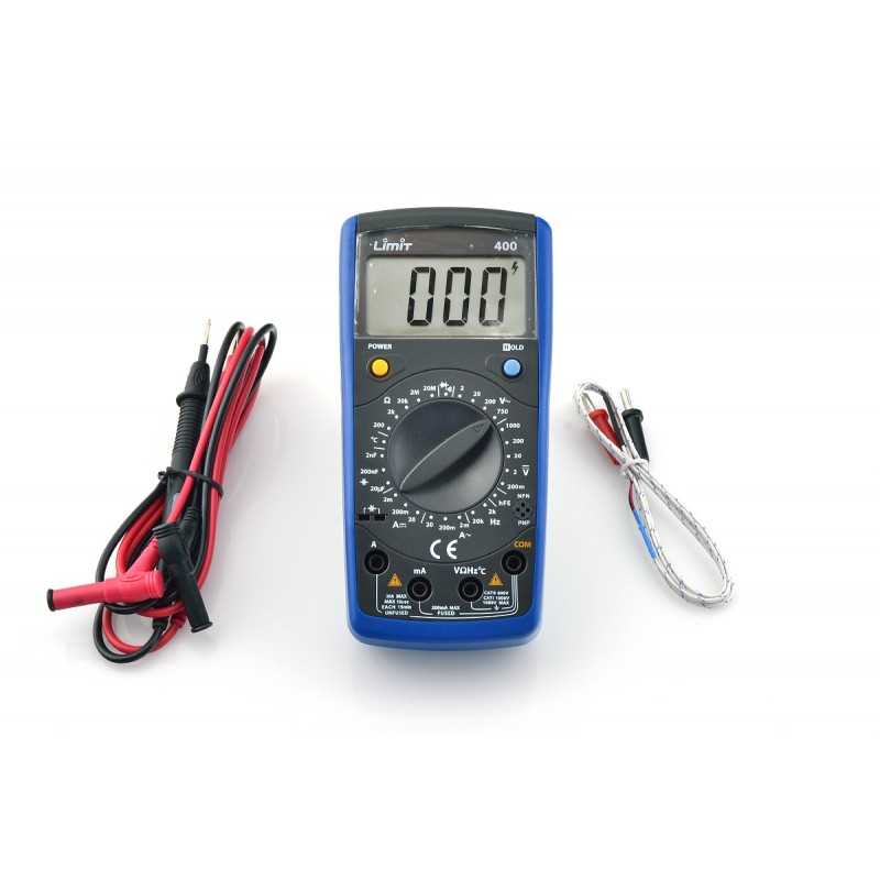 LIMIT Multímetro tester digital electronico 400 altisima calidad 34970