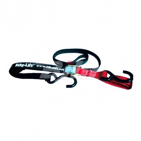 BIKE LIFT Cinta de sujeción seguridad 180cm con ganchos eslingas cinchas 29519