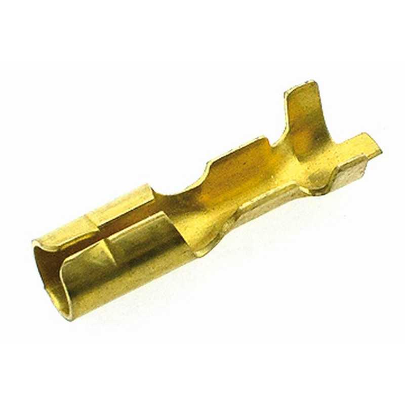 V PARTS TERMINAL ELECTRIC CABLE, FEMALE ROUND PACK 10PCS 18564