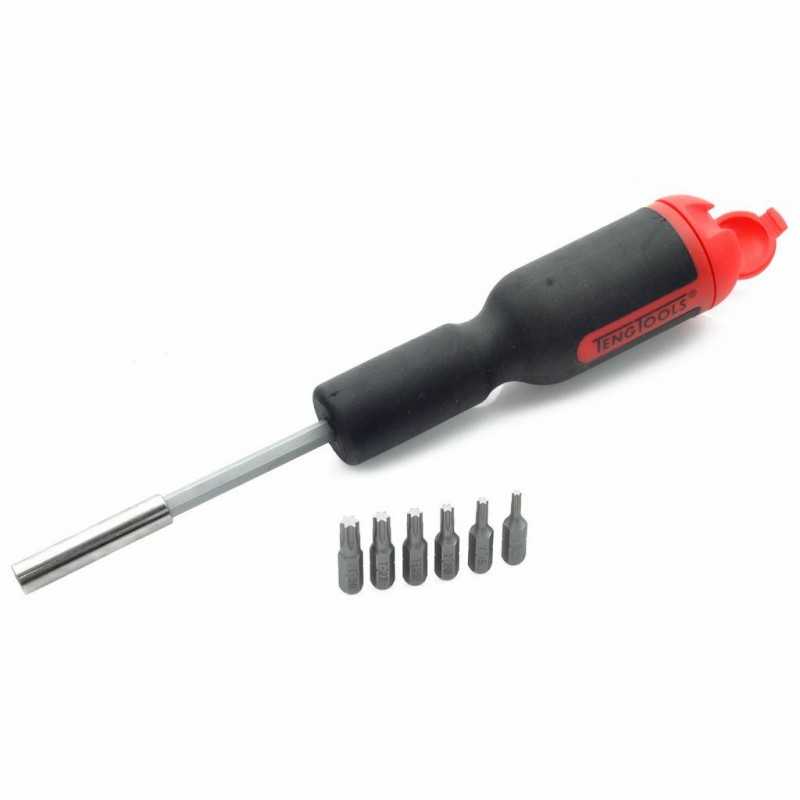TENGTOOLS Juego puntas TORX inviolable de seguridad 7 piezas 35105