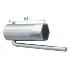 Wrench, spark plug moped foldable hex 21mm