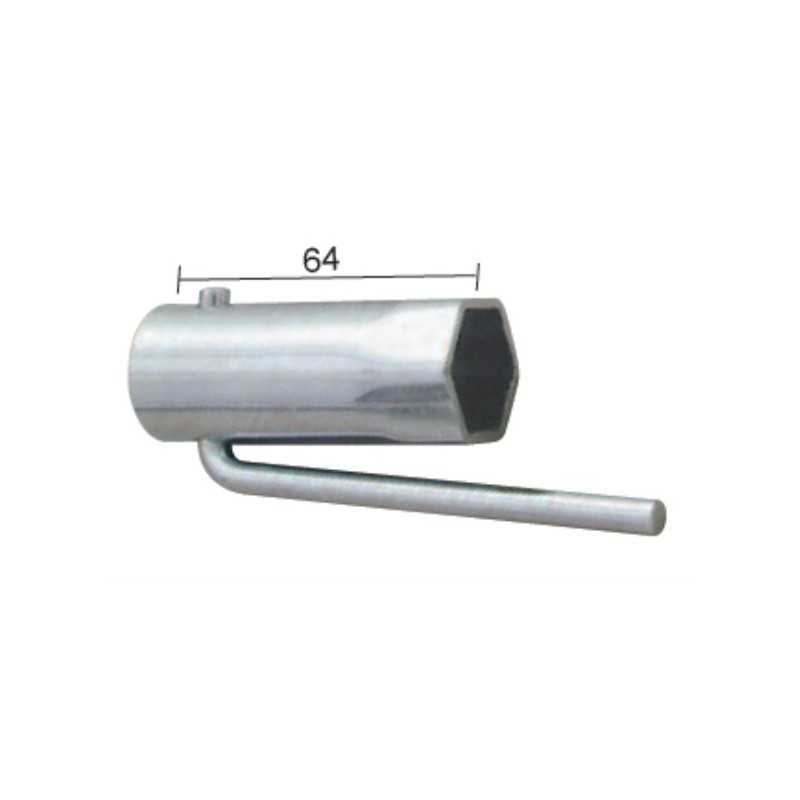 Wrench, spark plug moped foldable hex 21mm