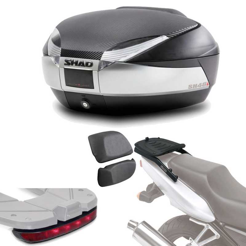SHAD Kit fijacion + maleta baul trasero luz de freno respaldo regalo SH48 SH48LUREHE471