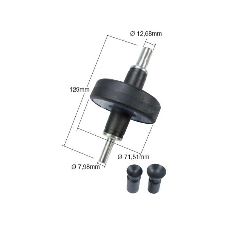 Oscillating / rotary tool with suction cup for valve maintenance