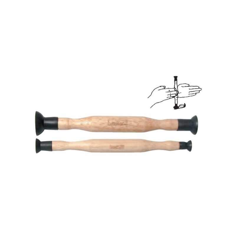 BUZZETTI Herramienta con ventosa para mantenimiento de válvulas | Set 2 herramientas neopreno resistente a aceites y minerales M