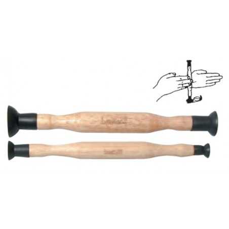 BUZZETTI Herramienta con ventosa para mantenimiento de válvulas | Set 2 herramientas neopreno resistente a aceites y minerales M