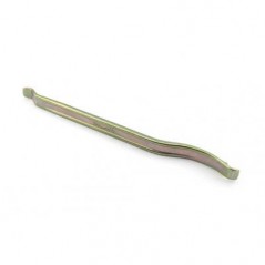 Tire lever, curve professional in steel chrome