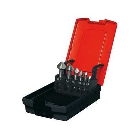 Set, countersink heads in case, mtms6